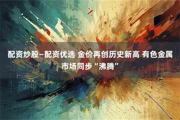 配资炒股—配资优选 金价再创历史新高 有色金属市场同步“沸腾”